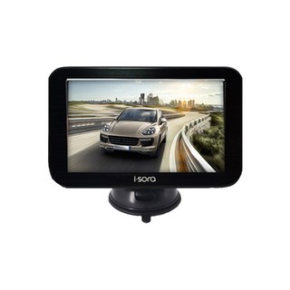 ISORA 車用支架型LED螢幕 金屬黑 126mm, 單一商品