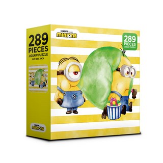 minions 小小兵 卡通圖案拼圖, 289片, AL289-14, 1盒
