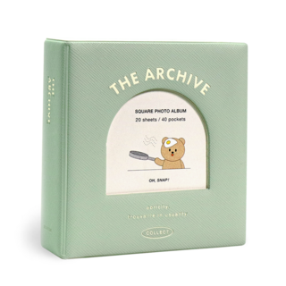 ICONIC THE ARCHIVE 方形相簿, 20張, 02 奶油薄荷