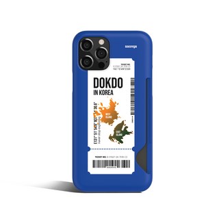 BUBBLEPACK Dokdo in korea圖案卡夾手機殼
