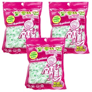 室飄香 香氛防蟲錠 檸檬 N-218 和紙便利包, 300g, 3個