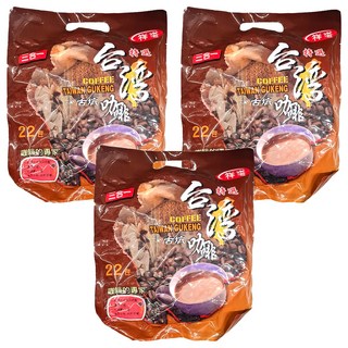 祥溢 古坑 三合一咖啡 台灣特產, 15g, 22包, 3袋