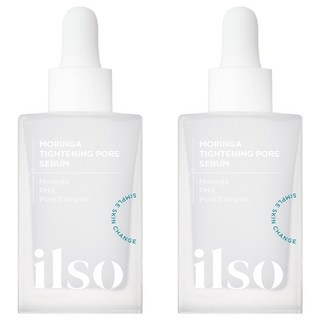ilso 辣木緊緻毛孔精華 30ml，含PHA和LHA成分, 2瓶