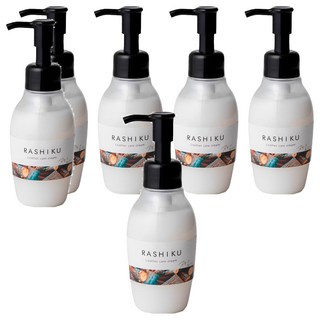 RASHIKU 香氛皮革保養乳 煙燻木 120ml 皮革清潔保養 深層滋潤 防止刮傷 天然成分, 6瓶