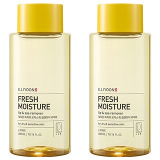 ILLIYOON 一理潤 Fresh Moisture眼唇卸妝液, 300ml, 2瓶