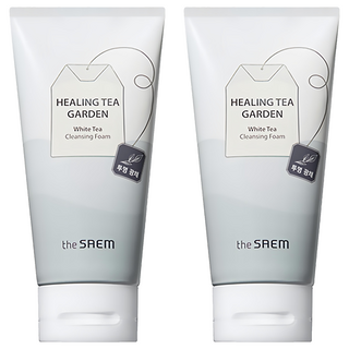 得鮮 舒緩茶園白茶潔面霜 2條 溫和清潔 保濕舒緩, 150ml