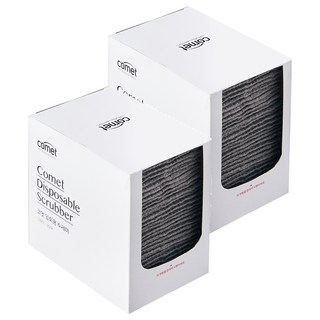 comet 抽取式一次性菜瓜布, 30片, 灰色, 2盒