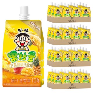 旺旺 果粒多 芒果鳳梨口味, 250ml, 96包