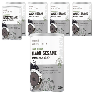 Nature Time 自然時記 百榖精華之100%黑芝麻粉, 450g, 6罐