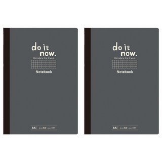珠友文化 A5可撕便條式筆記本, 深灰色, 2本