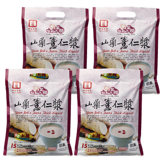源順食品 自然笑顏 山藥薏仁漿, 420g, 4袋
