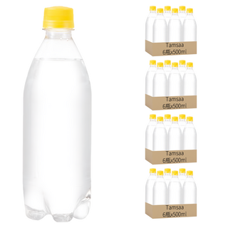 Tamsaa Aqua系列 無標籤檸檬風味氣泡水, 500ml, 24瓶