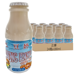 正康 豆奶 原味 6FL.oz (180ml±3%), 24瓶