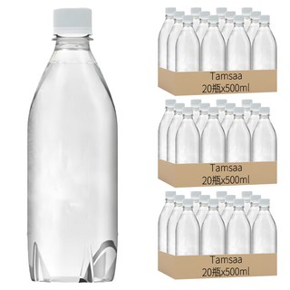 Tamsaa 無標籤白葡萄風味氣泡水, 500ml, 60瓶