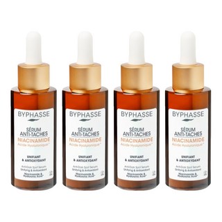 BYPHASSE 菸鹼醯胺淨瑕細膚精華液 細緻毛孔、保濕透亮 西班牙原裝進口, 50ml, 4瓶
