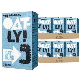 OATLY 咖啡師 原味燕麥奶, 250ml, 12入