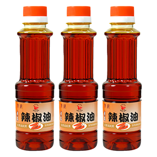 飛馬 頂級純素辣椒油 油質純 辣椒香味濃 辣味適中 台灣產, 210g, 3瓶