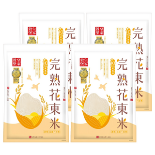 皇家穀堡 完熟花東米, 二等米, 1.5kg, 4包
