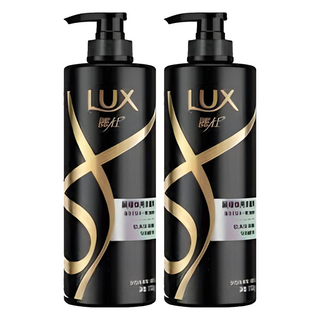 LUX 麗仕 黑曜煥亮洗髮乳 750g 含何首烏黑芝麻精華, 2瓶