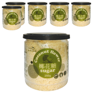 NATURAL RULE 自然法則 椰花糖 GI值僅35, 250g, 6罐