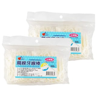 Lover 情人 扁線牙線棒, 300支, 2包