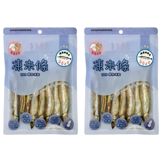 MaoMao Loved 寵愛毛毛 爆蛋柳葉魚 大包, 柳葉魚, 2包, 35g