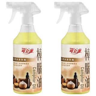 Klean J 可立潔 樟腦油, 500ml, 2瓶