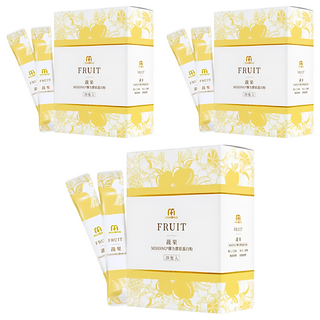 MIHONG 米鴻生醫 彈力膠原蛋白粉 好眠蔬果 4g, 3盒, 20條