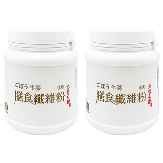 臺南將軍區農會 牛蒡膳食纖維粉, 1入, 2罐, 250g