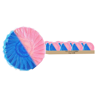 雙效潔廁塊｜自動清潔馬桶、除臭芳香、長效潔淨 輕鬆維持廁所清潔, 50g, 60個