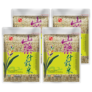 鄉味 山藥十穀米 含膳食纖維與營養素, 1.2kg, 4包