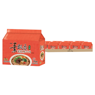 維力 素飄香 素紅燒牛肉風味麵 85g, 30包