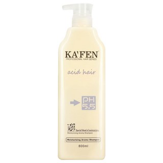 KA'FEN 卡氛 亞希朵酸性蛋白高保濕洗髮精, 800ml, 1瓶