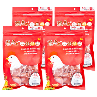 雞老大 健腸牛肉圓片(含益生菌) 全犬種用, 140g, 4包