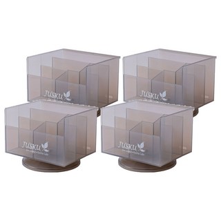 JUSKU 佳斯捷 圓舞曲旋轉收納盒 8385, 顏色隨機, 4個