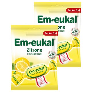Em-eukal 德國索丹潤喉檸檬糖, 2個, 75g