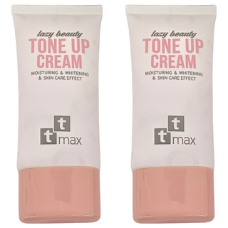 ttmax 懶美人素顏雪白霜, Tone Up Cream 保濕亮白, 2瓶