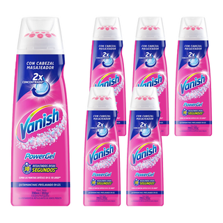 Vanish 漬無蹤 PowerGel 衣物去漬凝膠, 2倍濃縮, 30秒快速起效, 200ml, 6瓶