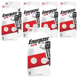 Energizer 勁量 鈕扣型鋰電池 A76, 2顆, 6組