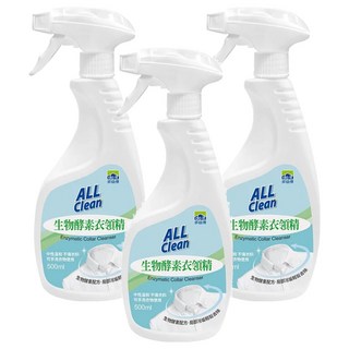 do it 多益得 ALL Clean 生物酵素衣領精 500ml 中性溫和 可手洗, 3瓶