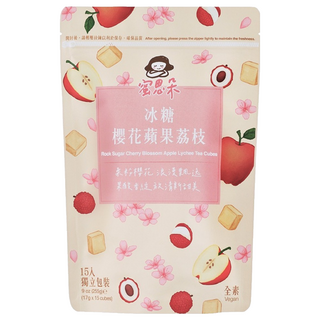 蜜思朵 冰糖櫻花蘋果荔枝茶, 17g, 15顆, 1包