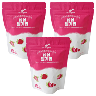 Little Spoon 100%冷凍乾燥草莓, 13g, 3包