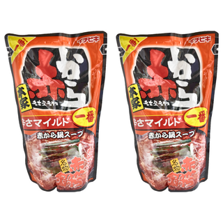 ICHIBIKI 一引 日本微辣赤紅火鍋湯底1級辣, 720g, 2包