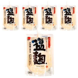 新庄 塩麹 200g - 五島灘海鹽發酵 天然調味聖品, 5包