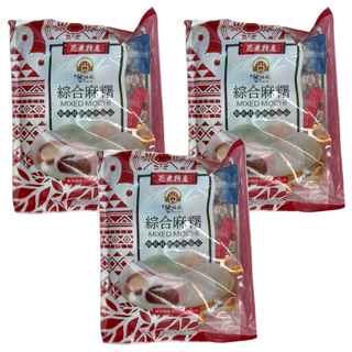 東方水姑娘 綜合麻糬 - 花東特產, 255g, 3袋