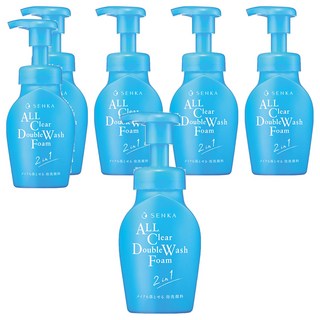 SENKA 專科 超微米洗卸兩用潔淨慕絲, 150ml, 6瓶