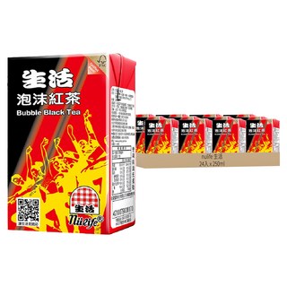 nulife 生活 泡沫紅茶 250毫升*24入, 250ml