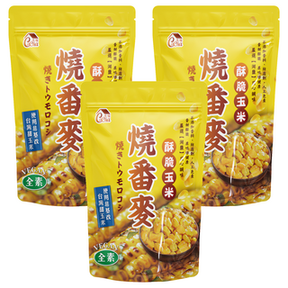 CACHA 卡恰 燒番麥酥脆玉米 3包 70g 台灣非基因改造