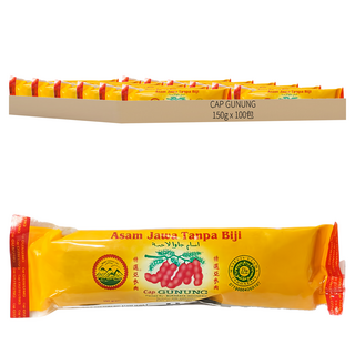 CAP GUNUNG 酸子膏, 150g, 100包