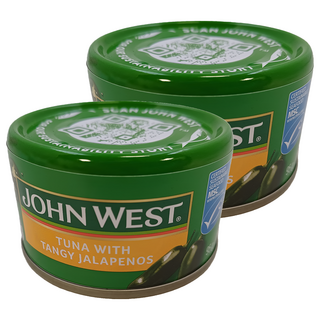 JOHN WEST 墨西哥辣椒風味鮪魚, 95g, 2罐